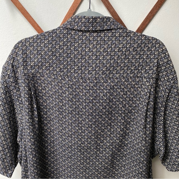 Paul Fredrick Silk Button Up Shirt - Picture 7 of 13